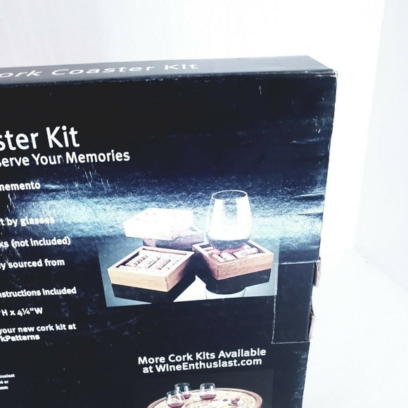 Wine Cork Coaster Kit - Repurpose your Corks - Picture 6 of 7